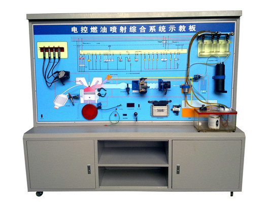 汽車傳感器系統(tǒng)考核裝置、電控燃油噴射綜合系統(tǒng)示教板