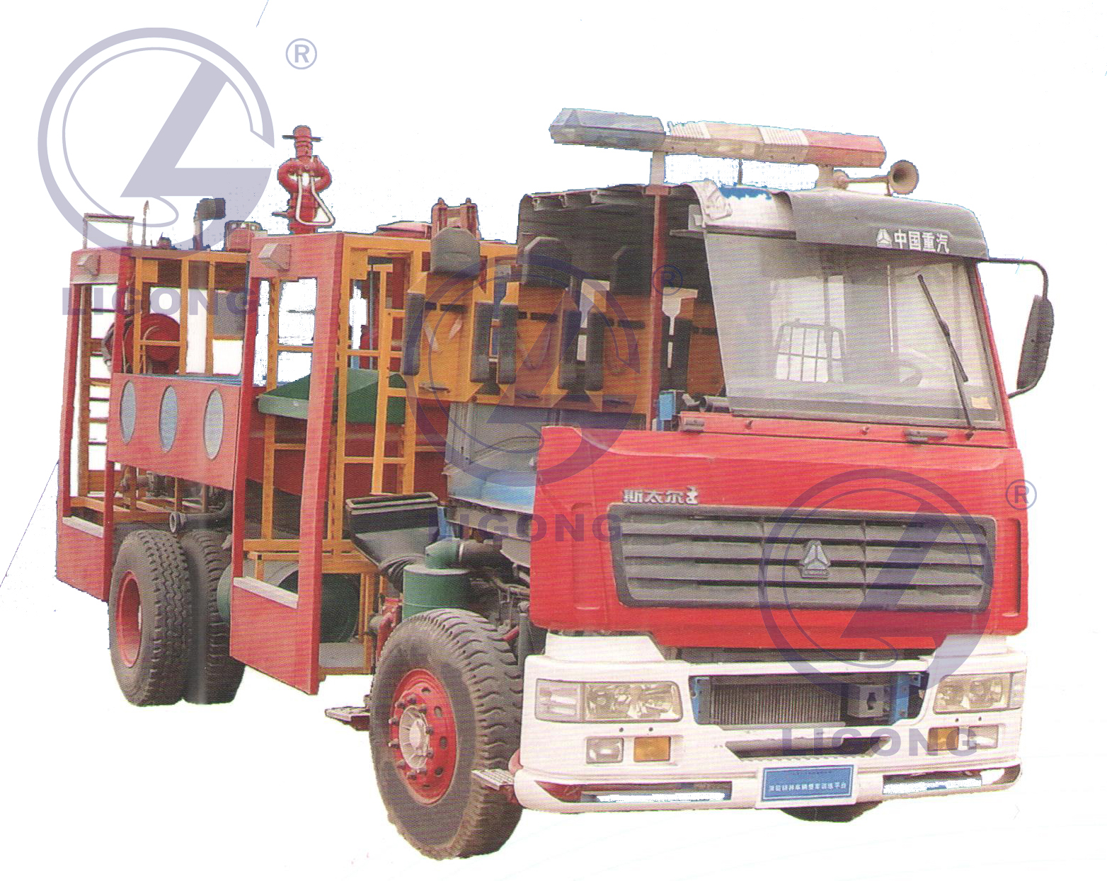 消防特種車輛整車訓(xùn)練平臺