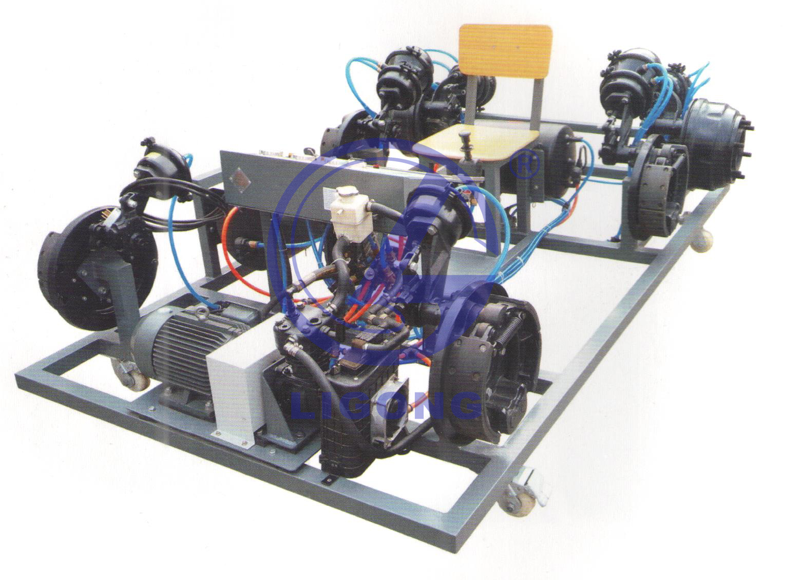 消防特種車輛氣壓制動(dòng)系統(tǒng)訓(xùn)練平臺(tái)