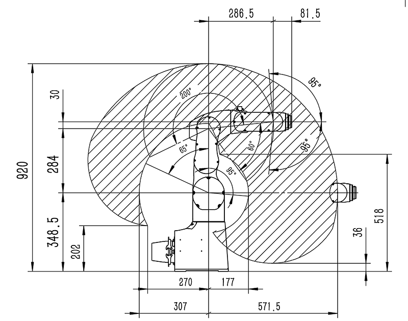 六軸工業(yè)機器人