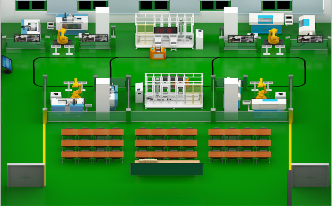 LGJ-SJ10智能機器人個性化訂制多智能體生產(chǎn)線