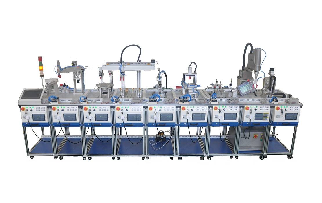 LGJ-SJ66模塊化柔性自動化生產(chǎn)實訓系統(tǒng)