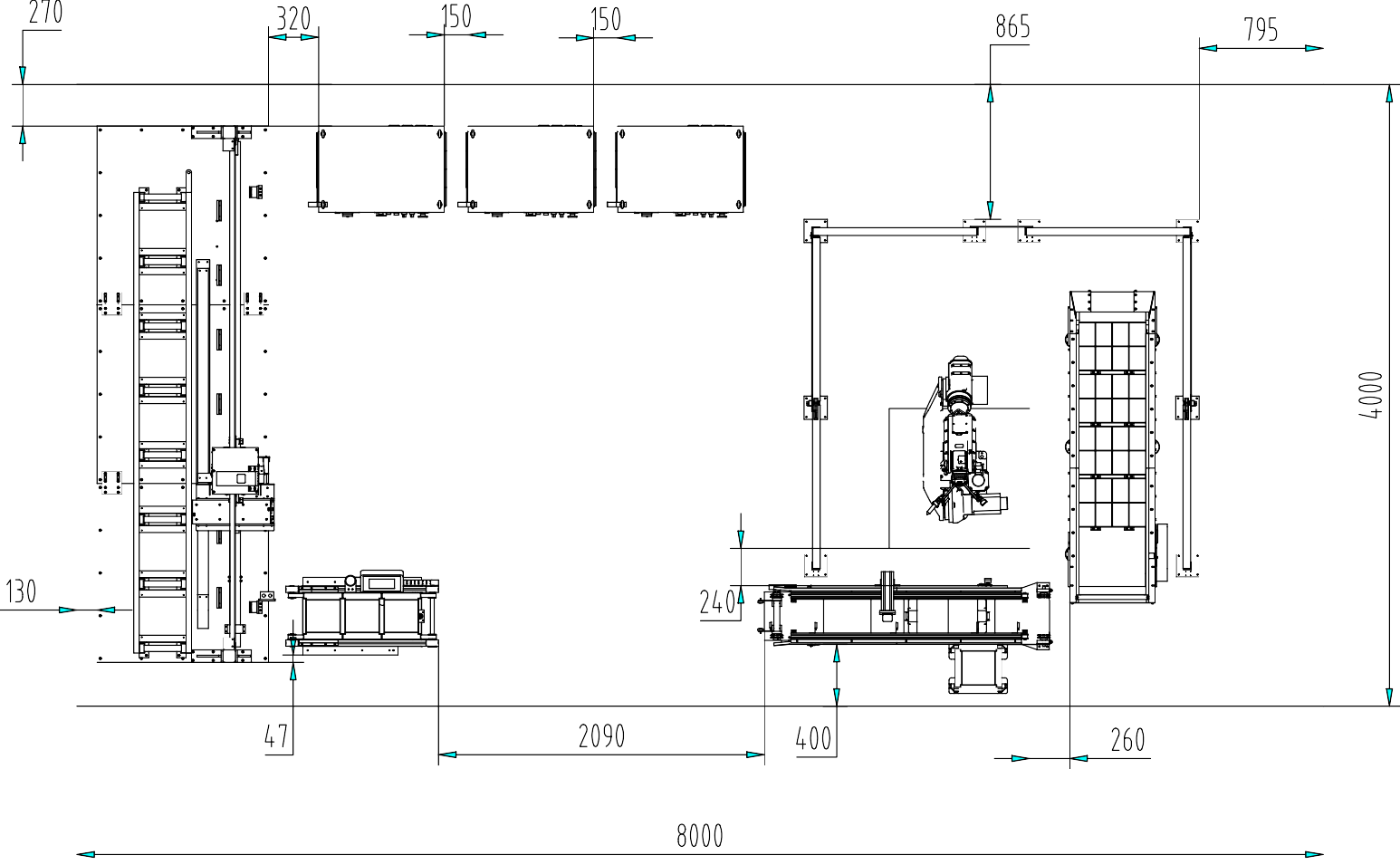 工業(yè)機器人工程考核實訓(xùn)系統(tǒng)