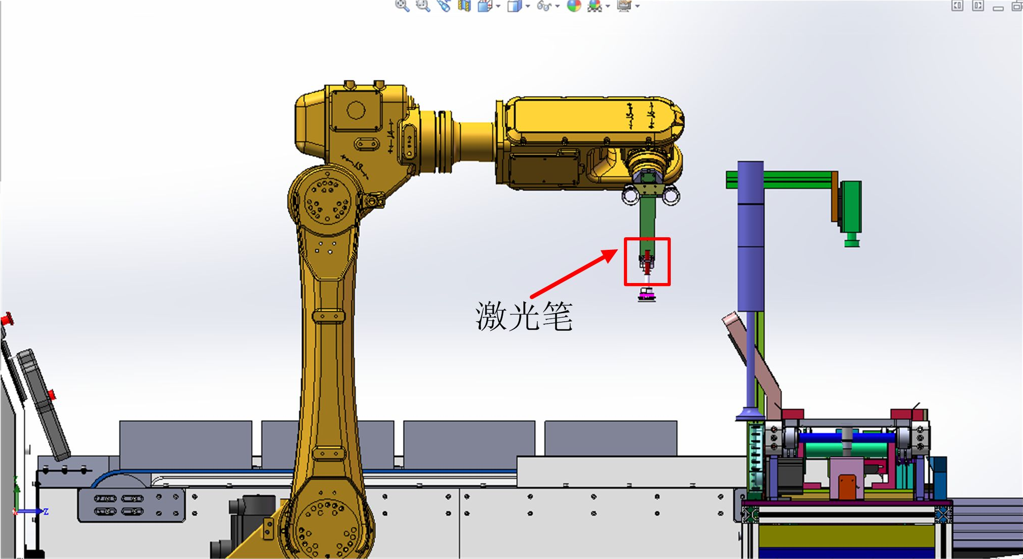 工業(yè)機器人工程考核實訓(xùn)系統(tǒng)