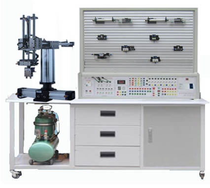 氣動機(jī)械手與PLC綜合實(shí)訓(xùn)裝置